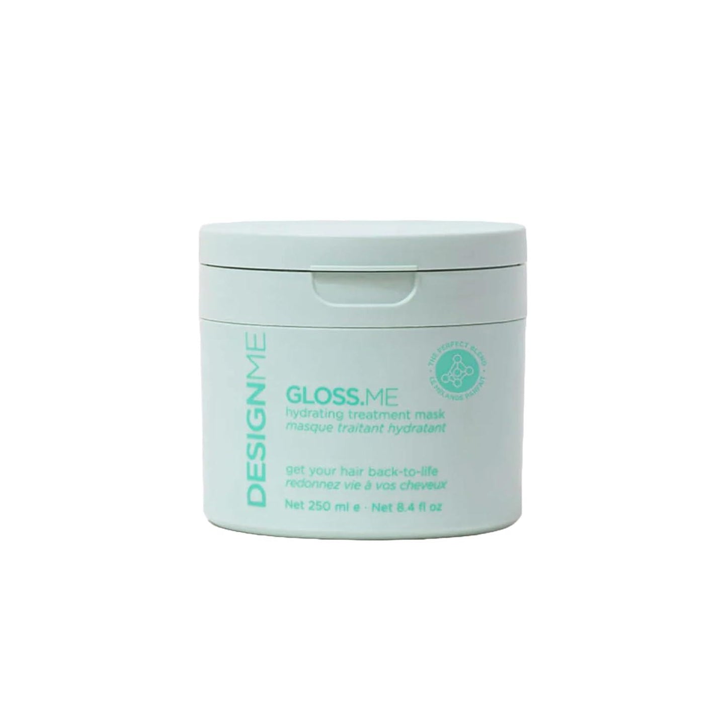 Design.Me Gloss.Me Hydrating Treatment Mask 8.4oz - Design.Me | Available at Shine Beauty & Co., Bismarck, ND