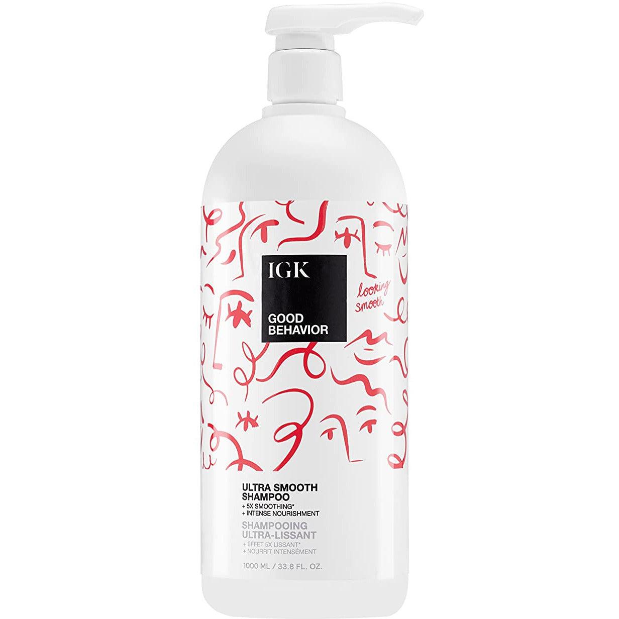 IGK GOOD BEHAVIOR Ultra Smooth Shampoo - IGK Hair | Available at Shine Beauty & Co., Bismarck, ND