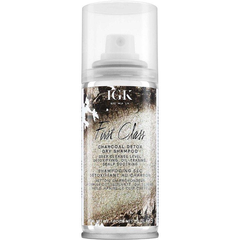 IGK FIRST CLASS Charcoal Detox Dry Shampoo 2oz - IGK Hair | Available at Shine Beauty & Co., Bismarck, ND