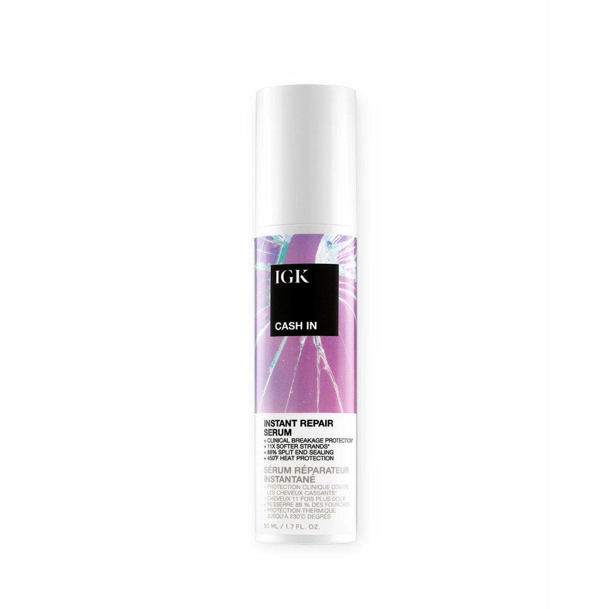 IGK Cash In Instant Repair Serum 1.5 oz - IGK Hair | Available at Shine Beauty & Co., Bismarck, ND