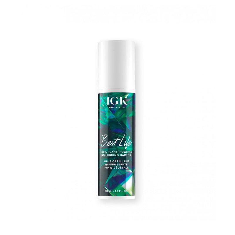 IGK Best Life 100% Plant-Powered Nourishing Hair Oil 1.4oz - IGK Hair | Available at Shine Beauty & Co., Bismarck, ND