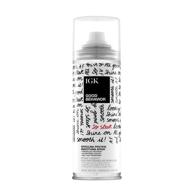 IGK GOOD BEHAVIOR Spirulina Protein Smoothing Spray 5.6oz - IGK Hair | Available at Shine Beauty & Co., Bismarck, ND