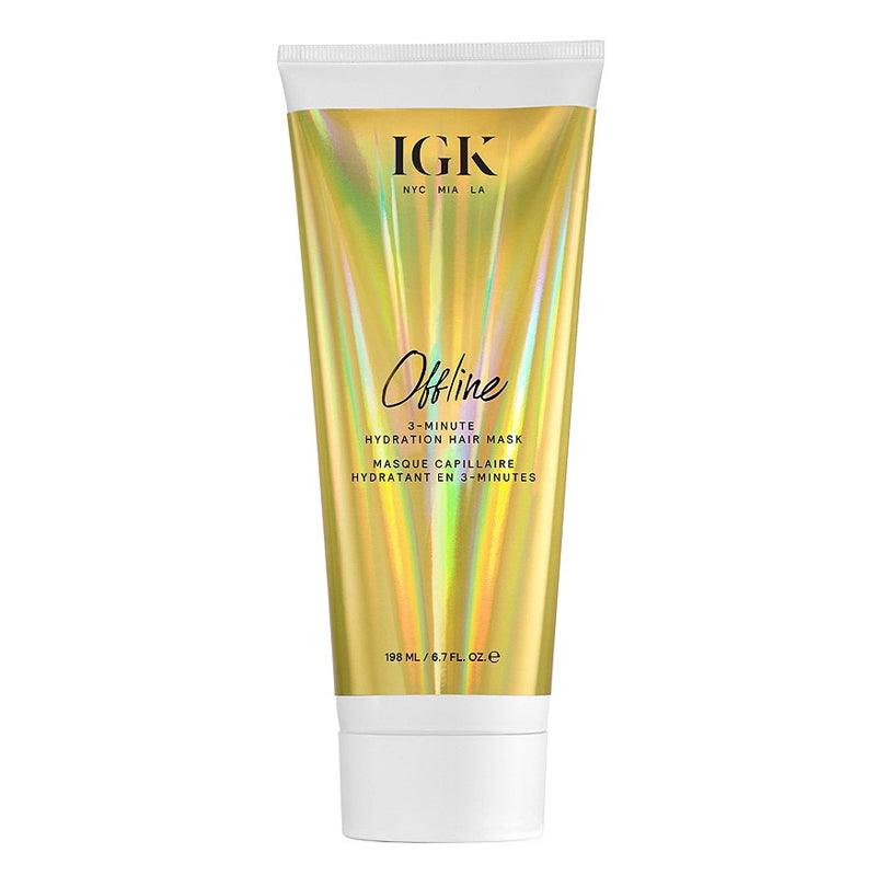 IGK OFFLINE 3-Minute Hydration Hair Mask 6.7oz - IGK Hair | Available at Shine Beauty & Co., Bismarck, ND