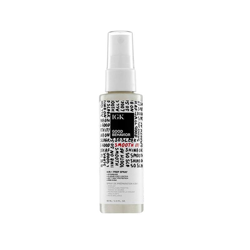 IGK hair GOOD BEHAVIOR 4-in-1 Prep Spray 2oz - IGK Hair | Available at Shine Beauty & Co., Bismarck, ND