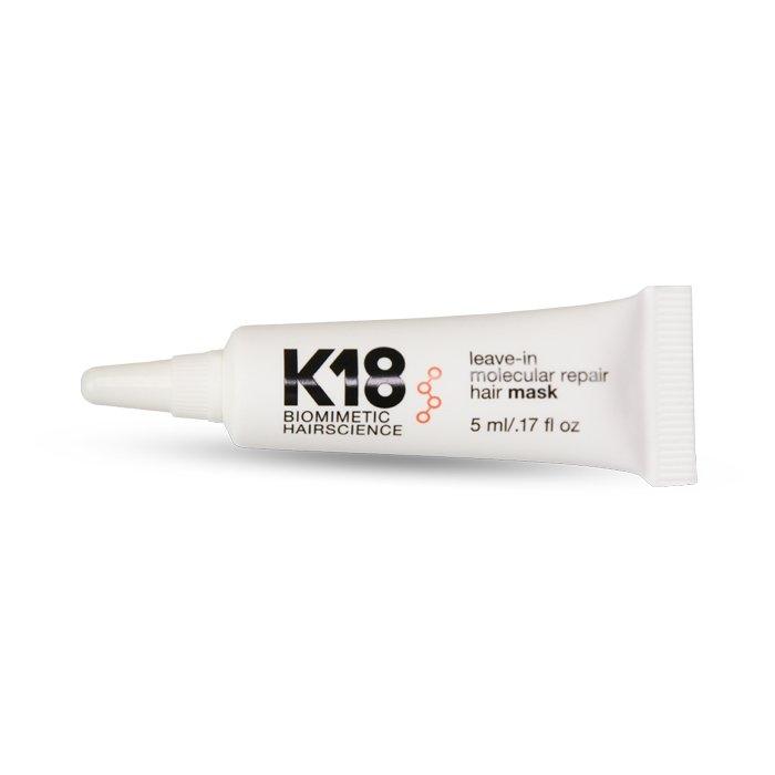 K18 Leave-in Molecular Repair Hair Mask 0.17 oz - K18 | Available at Shine Beauty & Co., Bismarck, ND