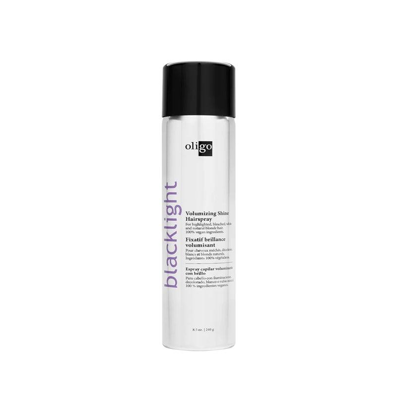 Oligo Blacklight Volumizing Shine Hairspray 8.5oz - Oligo | Available at Shine Beauty & Co., Bismarck, ND