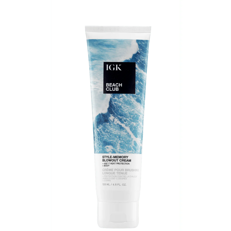 IGK BEACH CLUB Style-Memory Blowout Cream 4.5oz - IGK Hair | Available at Shine Beauty & Co., Bismarck, ND