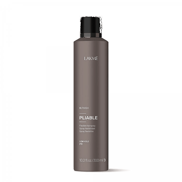 Lakme K Finish PLIABLE Flexible Hold Hairspray 10.1oz - Lakme | Available at Shine Beauty & Co., Bismarck, ND