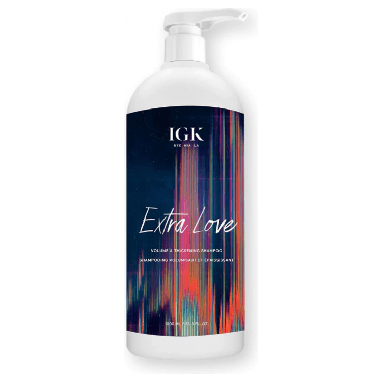 IGK EXTRA LOVE Volume & Thickening Conditioner 33.8oz - IGK Hair | Available at Shine Beauty & Co., Bismarck, ND
