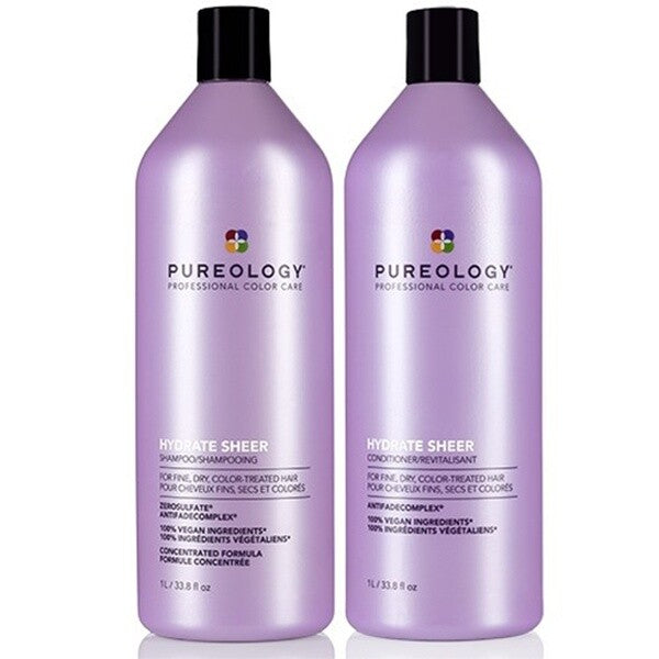 Pureology Hydrate Sheer Shampoo & Conditioner Liter Duo - Pureology | Available at Shine Beauty & Co., Bismarck, ND