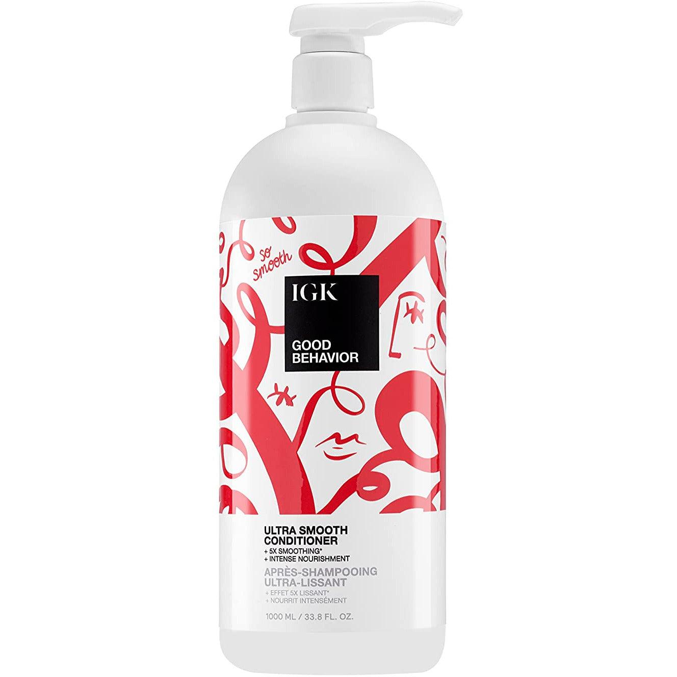 IGK GOOD BEHAVIOR Ultra Smooth Conditioner - IGK Hair | Available at Shine Beauty & Co., Bismarck, ND