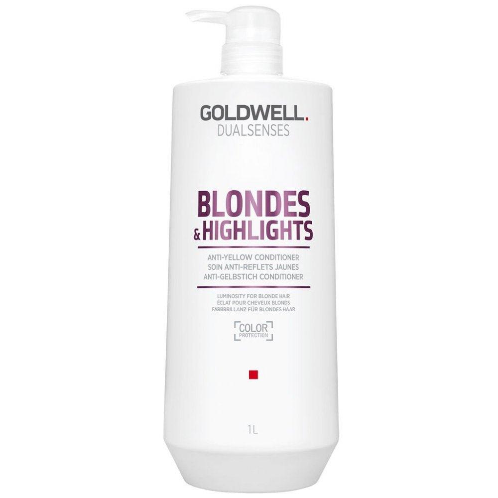 Goldwell DualSenses Blonde & Highlights Anti-Yellow Conditioner - Goldwell | Available at Shine Beauty & Co., Bismarck, ND