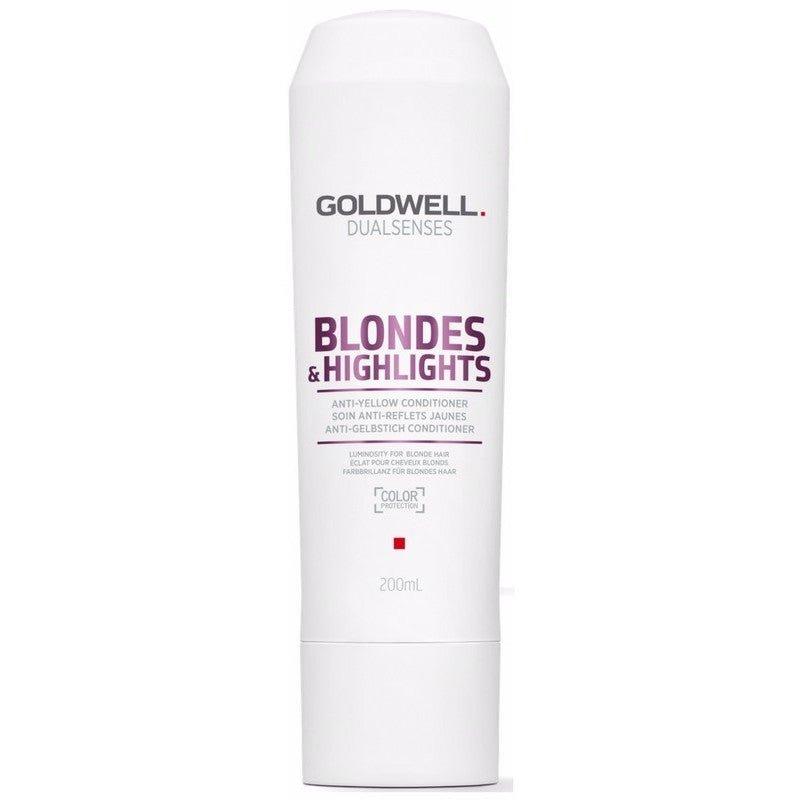 Goldwell DualSenses Blonde & Highlights Anti-Yellow Conditioner - Goldwell | Available at Shine Beauty & Co., Bismarck, ND
