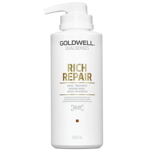 Goldwell DualSenses Rich Repair 60 Sec Treatment - Goldwell | Available at Shine Beauty & Co., Bismarck, ND