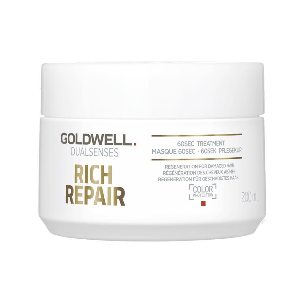 Goldwell DualSenses Rich Repair 60 Sec Treatment - Goldwell | Available at Shine Beauty & Co., Bismarck, ND