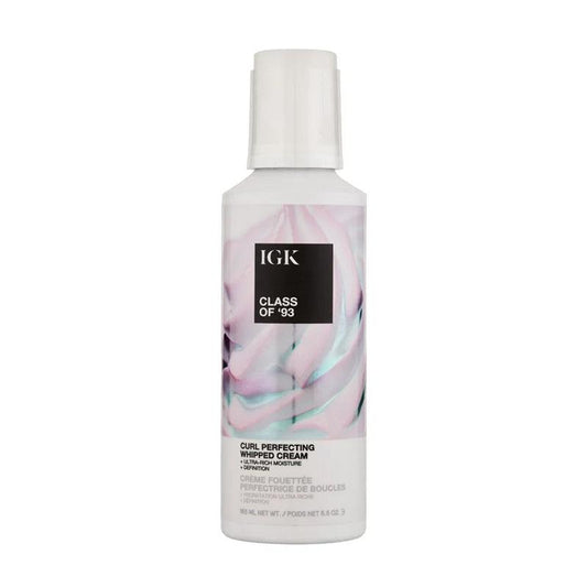 IGK Class of '93 Curl Perfecting Whipped Cream 5.5oz - IGK Hair | Available at Shine Beauty & Co., Bismarck, ND