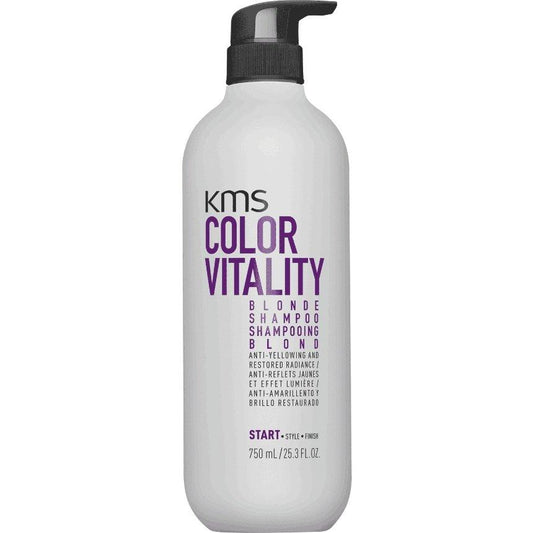 KMS ColorVitality Blonde Shampoo 750ml/25.3oz - KMS | Available at Shine Beauty & Co., Bismarck, ND