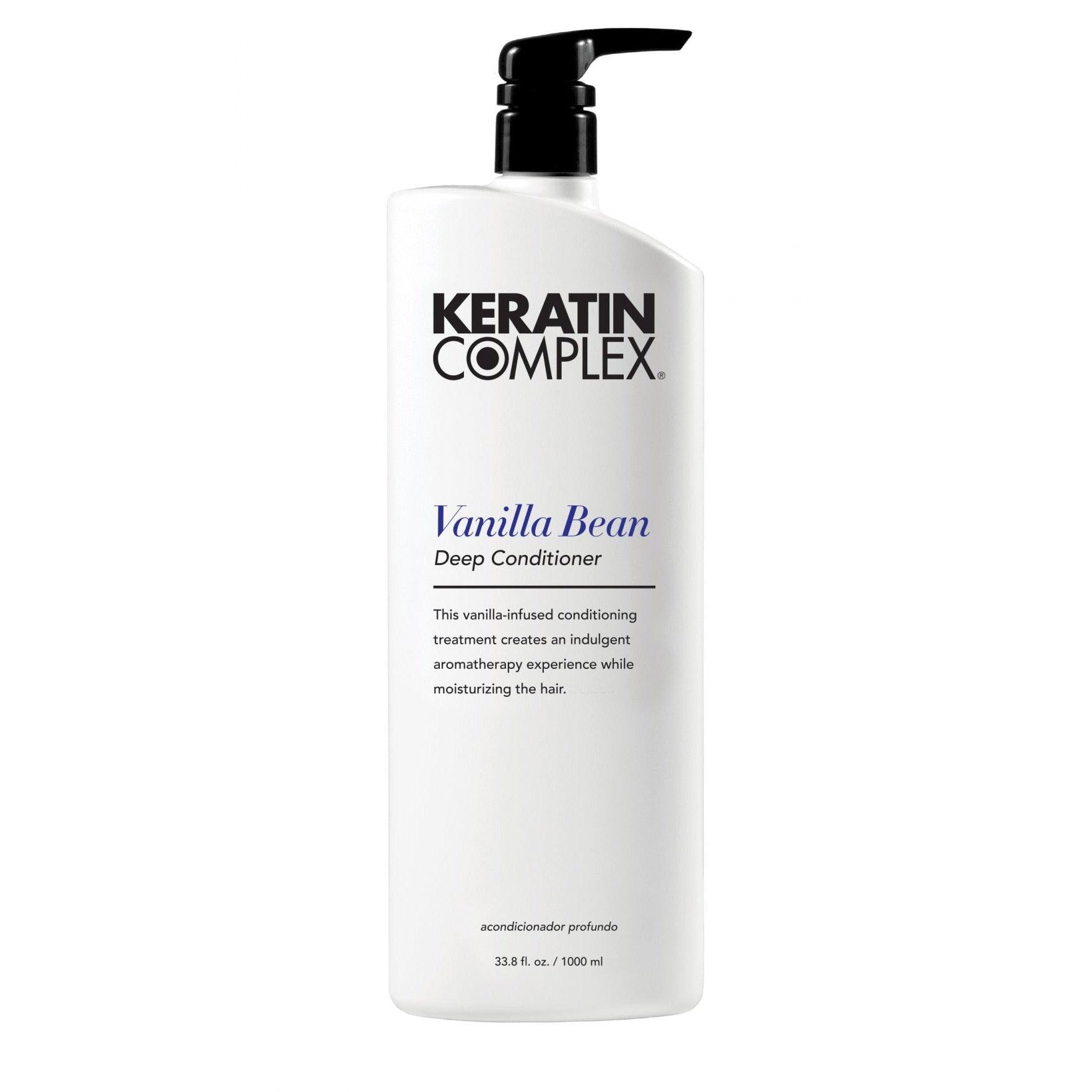 Keratin Complex Vanilla Bean Deep Conditioner - Keratin Complex | Available at Shine Beauty & Co., Bismarck, ND