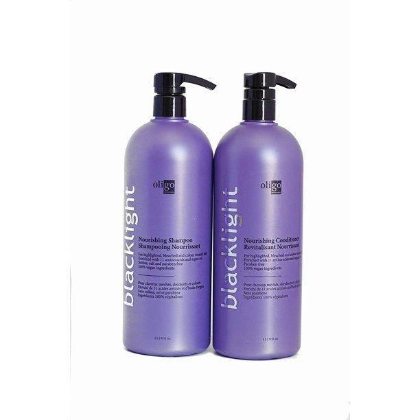 Oligo Blacklight Nourishing Shampoo & Conditioner 33oz Duo - Oligo | Available at Shine Beauty & Co., Bismarck, ND