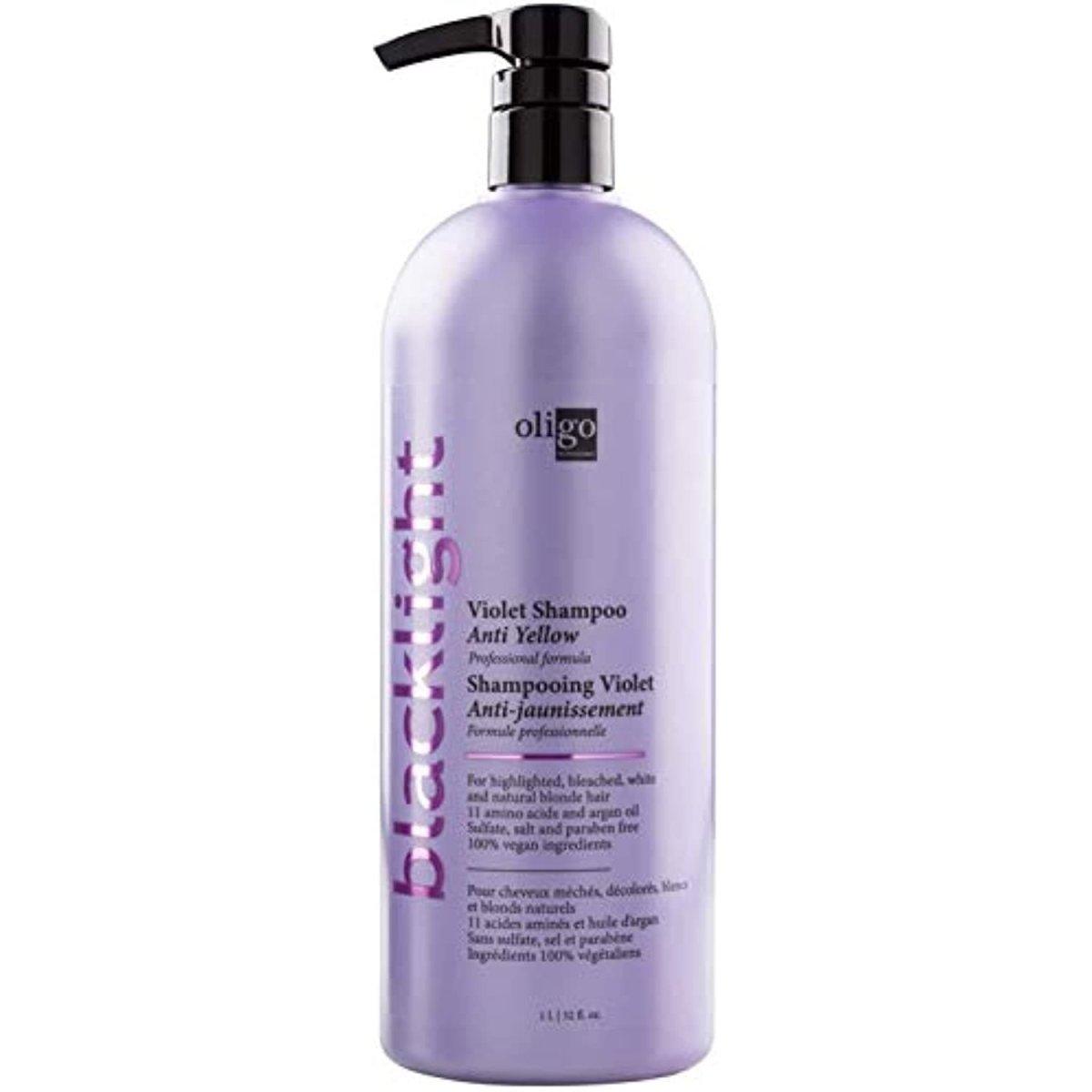 Oligo Blacklight Violet Shampoo Anti-Yellow - Oligo | Available at Shine Beauty & Co., Bismarck, ND