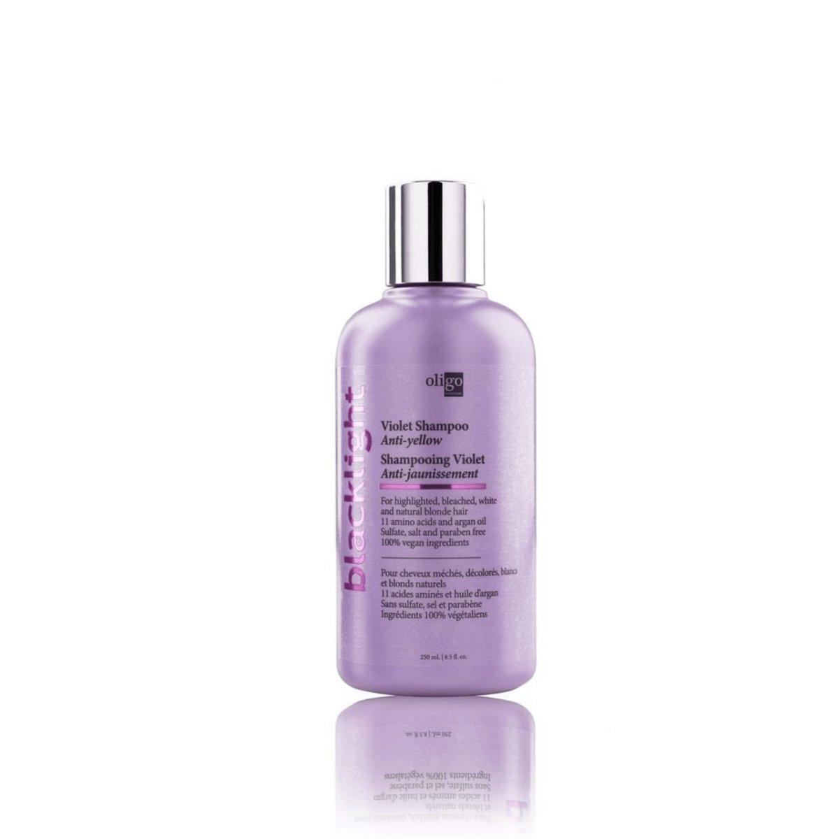 Oligo Blacklight Violet Shampoo Anti-Yellow - Oligo | Available at Shine Beauty & Co., Bismarck, ND