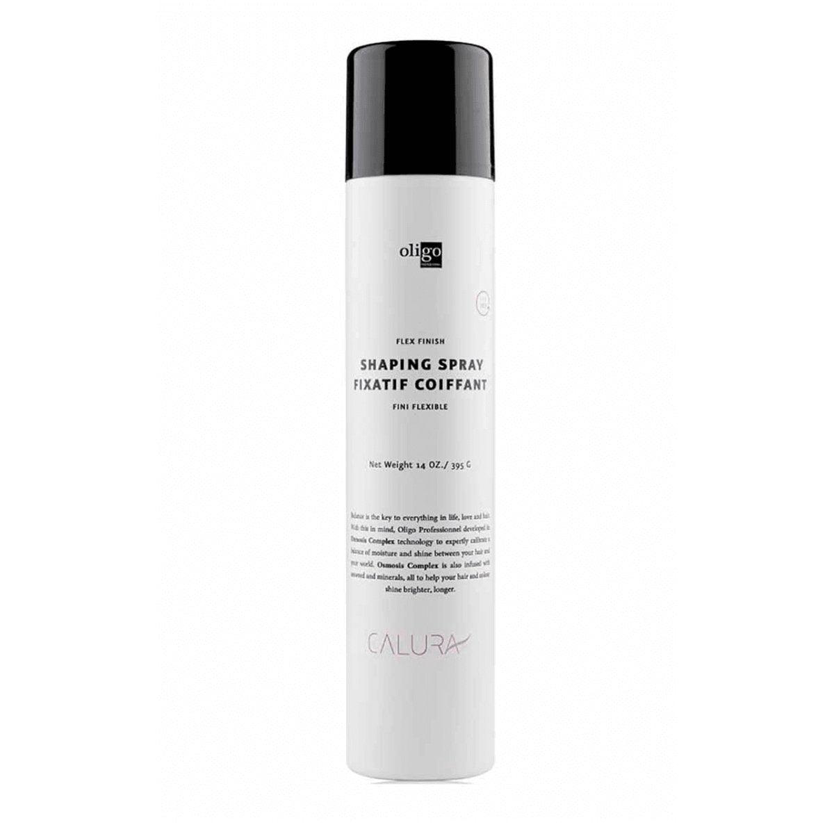 Oligo Calura Flex Finish Shaping Spray 14oz - Oligo | Available at Shine Beauty & Co., Bismarck, ND