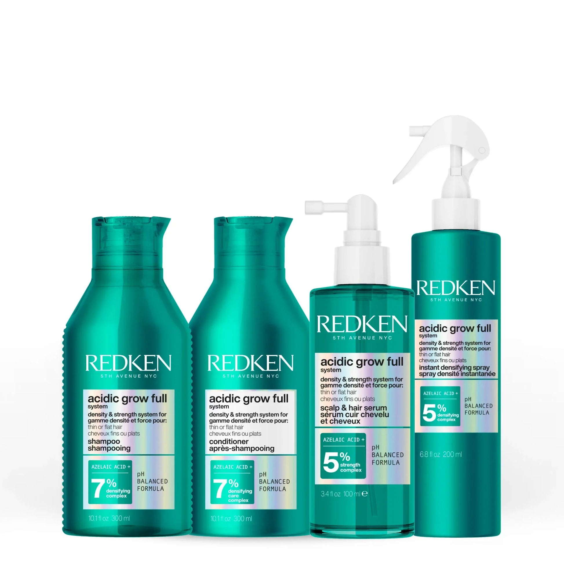 Redken Acidic Grow Full System — Complete Routine for Thinning Hair - Redken | Available at Shine Beauty & Co., Bismarck, ND