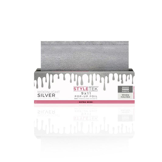 Styletek Moonlight Silver Smooth Foil 9 x 11 - Styletek | Available at Shine Beauty & Co., Bismarck, ND