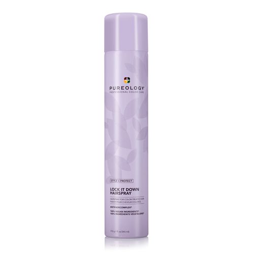 Pureology Style + Protect Lock It Down Hairspray 11oz - Pureology | Available at Shine Beauty & Co., Bismarck, ND